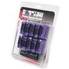 Wheel Mate Monster Open End Lug Nut Set of 20 - Purple 14x1.50 thumbnail 3