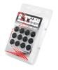 Wheel Mate Monster Lug Nut Caps - Black 14x1.50 thumbnail 3