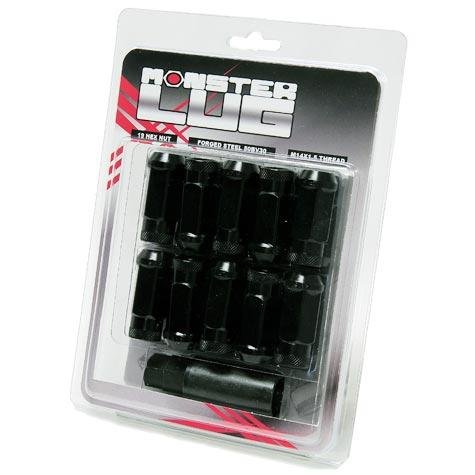 Wheel Mate Monster Locking Lug Nut Set of 4 - Black 14x1.50 thumbnail 3