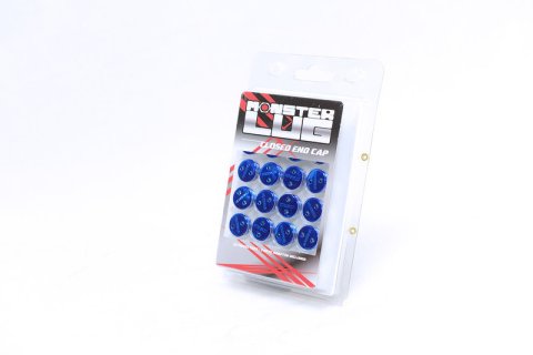 Wheel Mate Monster Lug Nut Caps - Purple 14x1.50 thumbnail 2