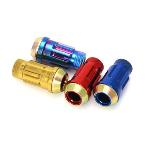Wheel Mate Muteki SR45R Lock Set 12x1.25 Red (4pcs) thumbnail 1
