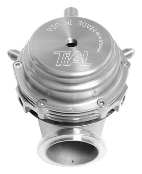 TiAL Sport MVR Wastegate 44mm (All Springs) w/Clamps - Silver thumbnail 2