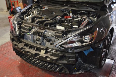 Injen 17-19 Nissan Sentra 1.6L 4cyl Turbo Polished Cold Air Intake thumbnail 6