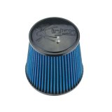 Injen NanoWeb Dry Air Filter 4.0 Flange w/ShurLok / 5.63 Base OD /6.0 Tall /4.0 Top w/Barb Fitting thumbnail 2