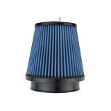 Injen NanoWeb Dry Air Filter 4.0 Flange w/ShurLok / 5.63 Base OD /6.0 Tall /4.0 Top w/Barb Fitting thumbnail 5