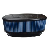 Injen NanoWeb Dry Air Filter 8.725x3.940 Oval neck w/ShurLok/10.375x5.590 Base/4.20 Tall thumbnail 4