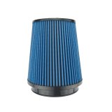 Injen NanoWeb Dry Air Filter 5.00in Inlet w/ShurLok 6.50in Base/ 5.00in Top w/ Barb Fitting thumbnail 1