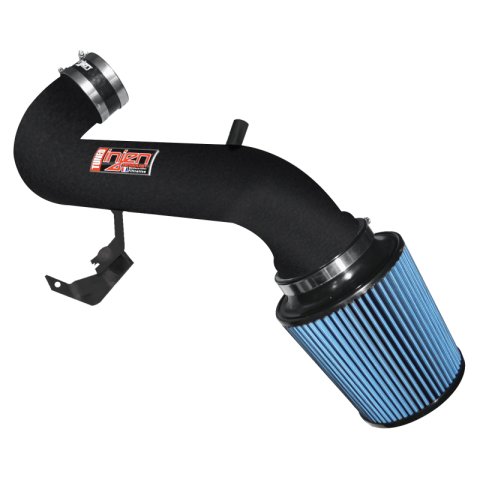 Injen 11-17 Dodge Durango R/T 5.7L V8 Wrinkle Black Power-Flow Air Intake System thumbnail 2