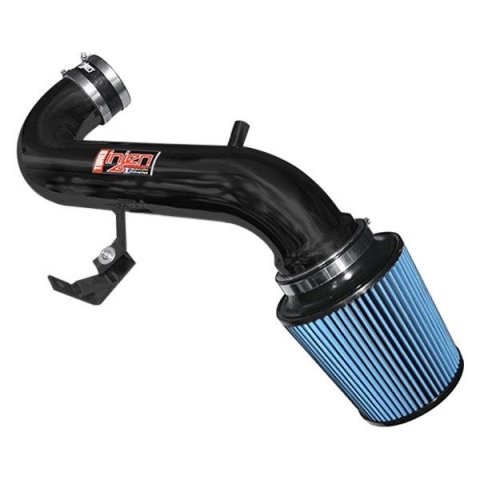 Injen 11-17 Dodge Durango R/T 5.7L V8 Wrinkle Black Power-Flow Air Intake System thumbnail 3