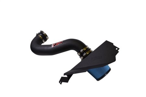 Injen 14-20 Dodge Durango R/T 5.7L V8 Wrinkle Black Power-Flow Air Intake System thumbnail 3