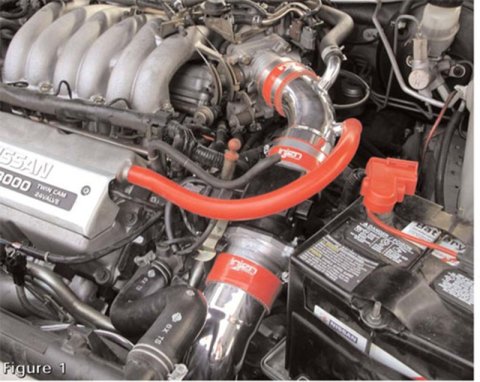 Injen 94.5-97 Nissan Maxima 3.0L Black Cold Air Intake (Special Order) thumbnail 5