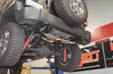 Injen 07-17 Jeep Wrangler JK 3.6L/3.8L 63mm Stealth Black Axle-back Exhaust w/ 4in Black Tips thumbnail 4