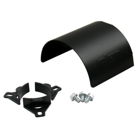 Injen Aluminum Air Filter Heat Shield Universal Fits 3.50 Black thumbnail 1