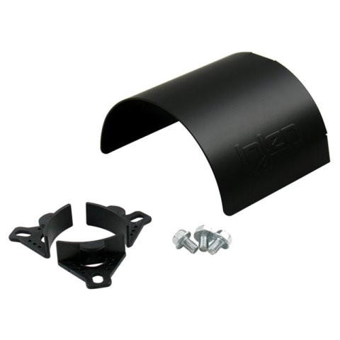 Injen Aluminum Air Filter Heat Shield Universal Fits 3.50 Black thumbnail 2