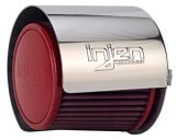 Injen Aluminum Air Filter Heat Shield Universal Fits 3.50 Polished thumbnail 3
