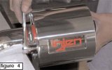 Injen Aluminum Air Filter Heat Shield Universal Fits 2.50 2.75 3.00 Polished thumbnail 6