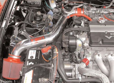 Injen 97-01 Prelude Polished Short Ram Intake thumbnail 5