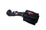 Injen 04-10 QX56 / 04-12 Amada/Titan V8 5.6L w/Power Box Wrinkle Black Power-Flow Air Intake System thumbnail 4