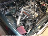 Injen 97-99 Tacoma 4 Cyl. only Wrinkle Black Power-Flow Air Intake System thumbnail 5