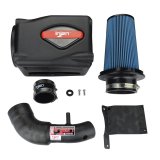 Injen 07-09 Wrangler 3.8L V6 w/ Box Wrinkle Black Power-Flow Air Intake System thumbnail 6