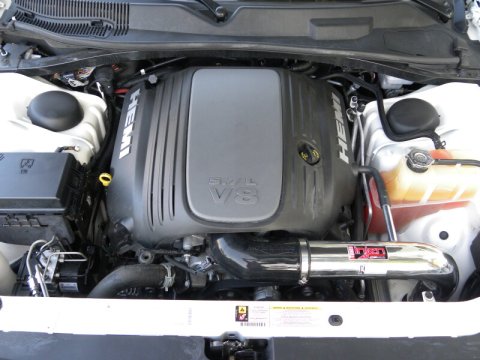 Injen 09-14 Dodge Challenger Hemi 5.7L V8 SRT-8 6.1L 5.7L V8 Polished Power-Flow Air thumbnail 7