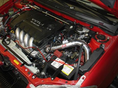 Injen 04-06 Vibe GT / 05-06 Corrolla XRS 1.8L 4 Cyl. Polished Cold Air Intake thumbnail 1