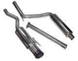 Injen 06-09 Civic Si Coupe Only 60mm Cat-back Exhaust w/ Titanium Tip thumbnail 2
