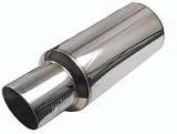 Injen 2 3/8 Universal Muffler w/Titanium burnt rolled Tip and stainless steel resonated inner wall thumbnail 9