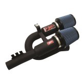 Injen 07-09 335i E92 / 08-09 135i E82 3.0L L6 Twin intake Wrinkle Black Short Ram Intake thumbnail 1