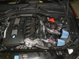 Injen 08-09 535i E60 3.0L L6 Twin intake & AMSOIL Filters Wrinkle Black Short Ram Intake thumbnail 5