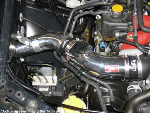 Injen 04-07 STi / 06-07 WRX 2.5L Black Cold Air Intake thumbnail 1