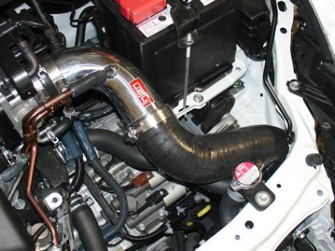 Injen 07-08 Fit 1.5L 4 Cyl. Polished Cold Air Intake thumbnail 4