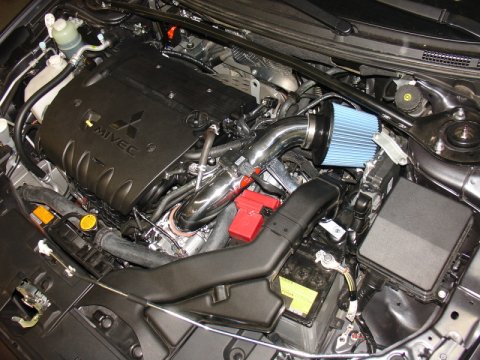 Injen 09-11 Mitsubishi Lancer GTS 2.4L 4 cyl Polished Tuned Air Intake thumbnail 6