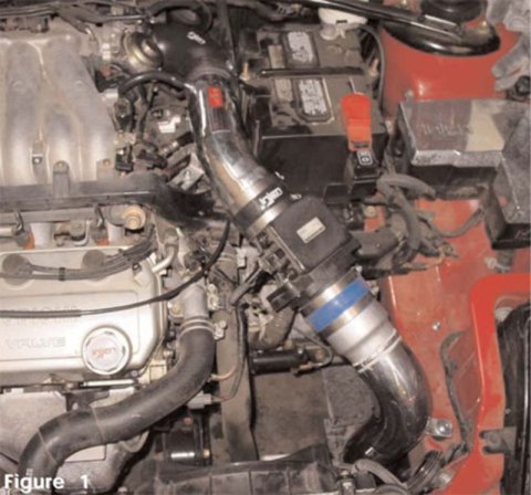 Injen 00-05 Eclipse / 00-03 Sebring / 00-04 Stratus R/T 3.0L V6 Black Cold Air Intake thumbnail 9