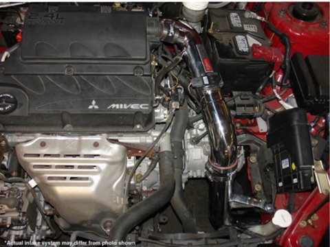 Injen 06-09 Eclipse 2.4L 4 Cyl. (Manual) Black Cold Air Intake thumbnail 4