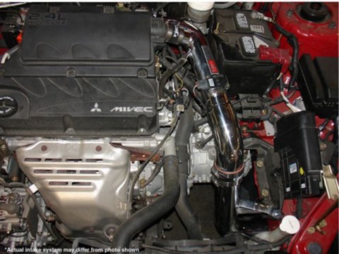 Injen 06-09 Eclipse 2.4L 4 Cyl. (Manual) Black Cold Air Intake thumbnail 9