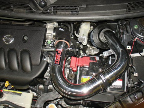 Injen 09-11 Nissan Cube 1.8L 4 cyl. Polished Short Ram Intake thumbnail 7