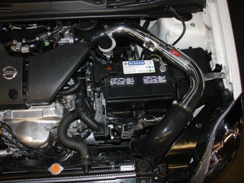 Injen 2007-09 Sentra SER V-Spec 2.5L 4 Cyl. (Manual Only) Polished Cold Air Intake thumbnail 5
