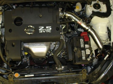Injen 04-06 Altima 2.5L 4 Cyl. (Automatic Only) Polished Cold Air Intake thumbnail 6
