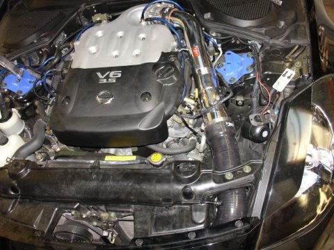 Injen 03-06 350Z 3.5L V6 Polished Cold Air Intake thumbnail 5