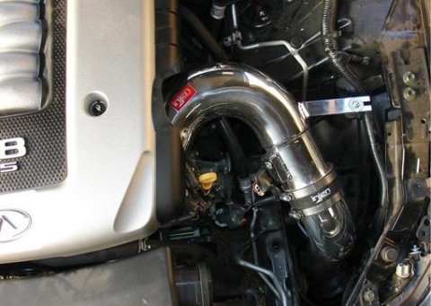 Injen 06-08 M45 4.5L V8 Polished Cold Air Intake thumbnail 3