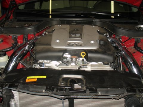 Injen 07-08 G35 4Dr 3.5L/08-13 G37 2Dr 3.7L excl IPL/09-13 G37 4Dr 3.7L V6 Black Cold Air Intake thumbnail 4