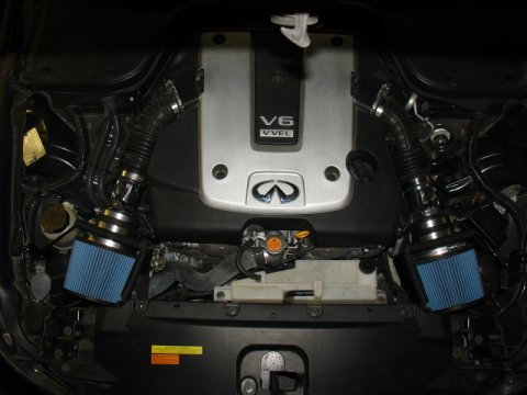 Injen 07-08 G35 4Dr 3.5L/08-13 G37/G37 IPL 2Dr 3.7L/09-13 G37 4Dr 3.7L V6 Black Short Ram Intake thumbnail 6
