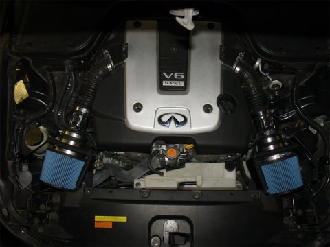 Injen 07-08 G35 4Dr 3.5L/08-13 G37/G37 IPL 2Dr 3.7L/09-13 G37 4Dr 3.7L V6 Black Short Ram Intake thumbnail 7