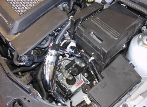 Injen 2007-10 Mazdaspeed 3 2.3L 4 Cyl. (Manual) Polished Cold Air Intake thumbnail 4