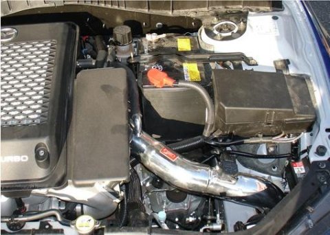 Injen 2006-08 Mazdaspeed 6 2.3L 4 Cyl. (Manual) Polished Cold Air Intake thumbnail 2