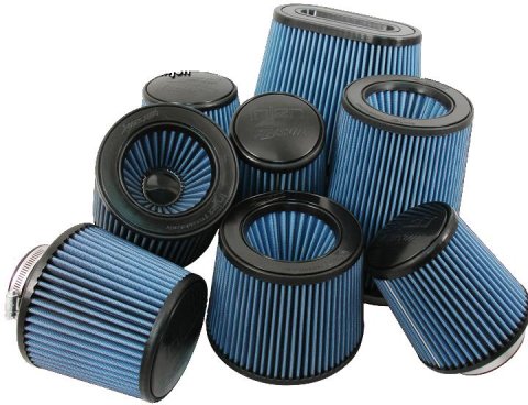 Injen High Performance Air Filter - 3.00 Black Filter 6 Base / 5 Tall / 5 Top thumbnail 4