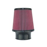 Injen High Performance Air Filter - 3.00 Black Filter 6 Base / 5 Tall / 4 Top - 45 Pleat thumbnail 1