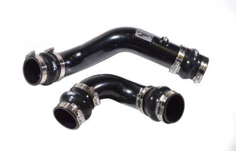 Injen 17-19 Honda Civic Type-R Aluminum Intercooler Piping Kit - Black thumbnail 1