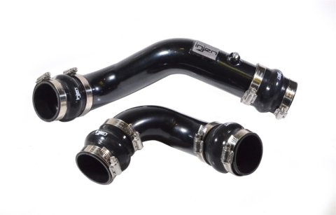 Injen 17-19 Honda Civic Type-R Aluminum Intercooler Piping Kit - Black thumbnail 2